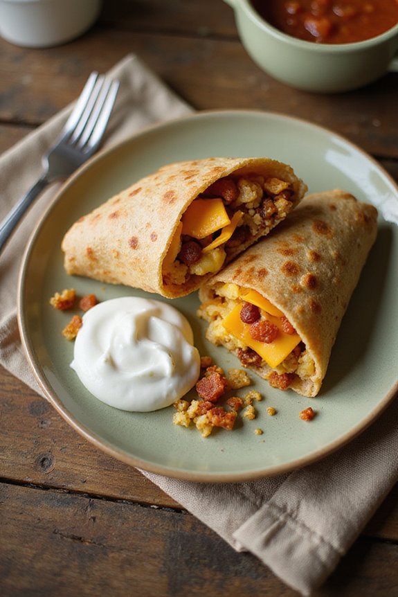 busy mornings simple potato burritos