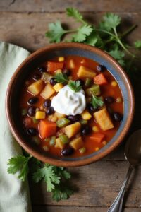 comforting mexican vegetable soup recipe
