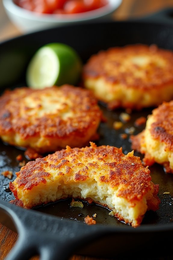 crispy grated flavorful jicama hashbrowns