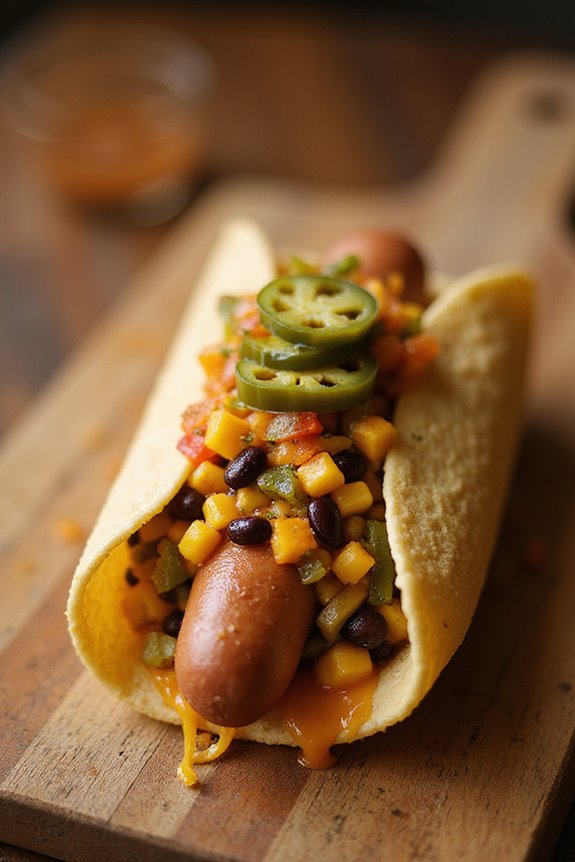 delicious orchestrated southwestern corn dogs