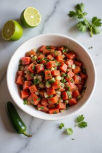 fresh and wonderful pico de gallo