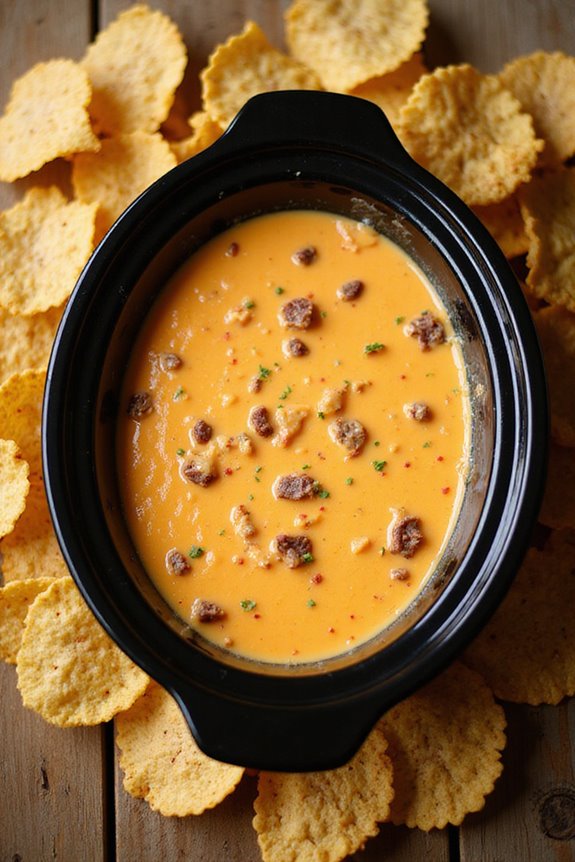 indulgent cheesy party pleasing dip