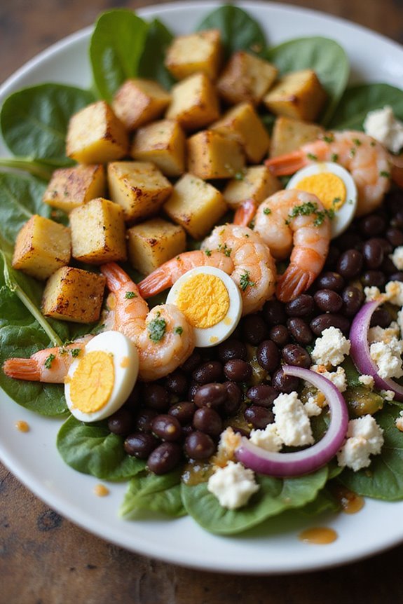 mise en place for salad lovers
