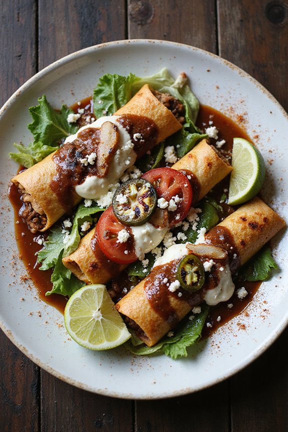 mouthwatering mexican seafood enchilada delight