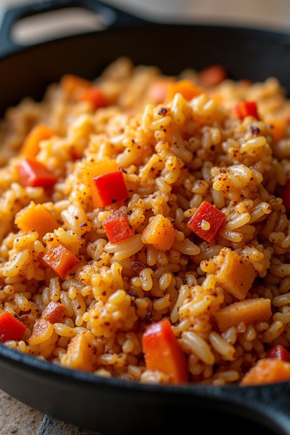 one pot turkey taco rice bowl