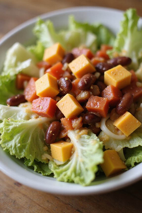 simple balanced flavorful salad