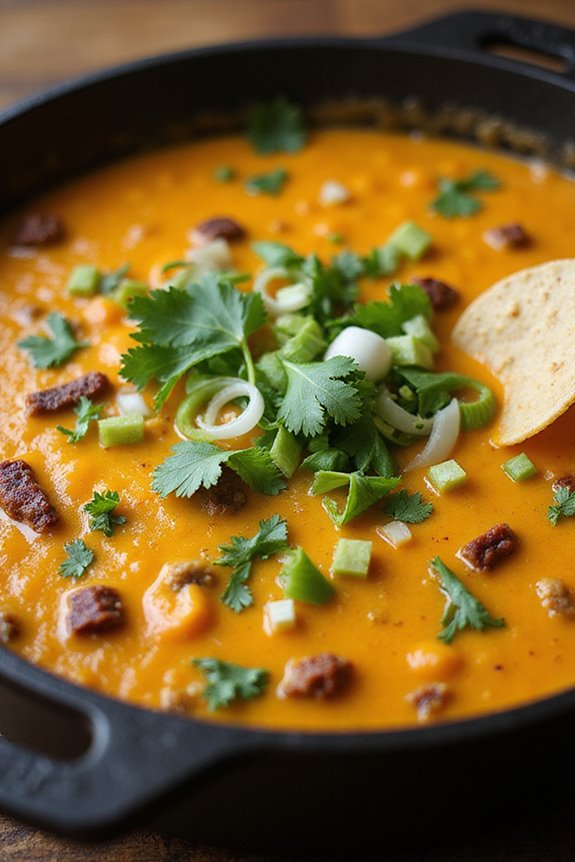 smoky cheesy chorizo filled melted delight