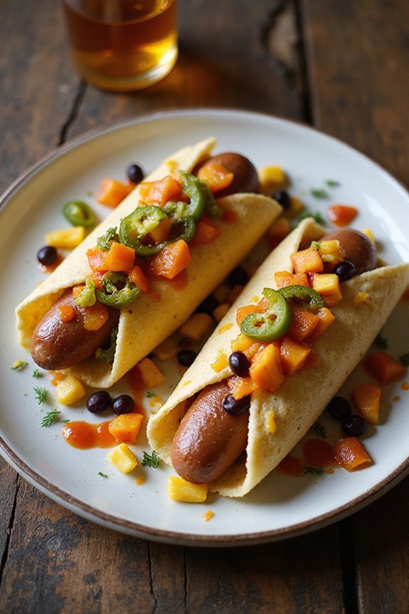 southwestern spicy corn dog recipe