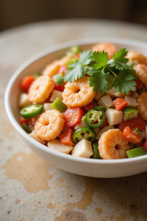 straightforward chopping patience and flavorful ceviche