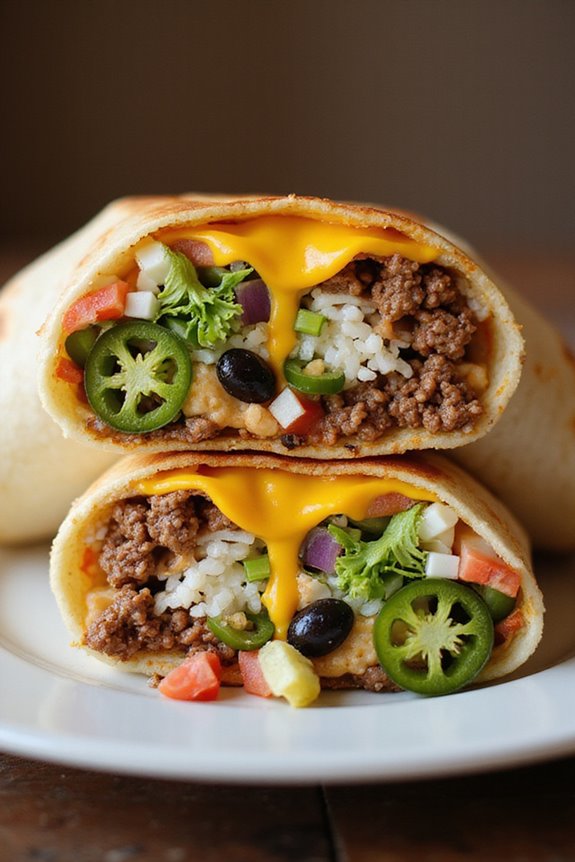 straightforward filling customizable easy to assemble burrito