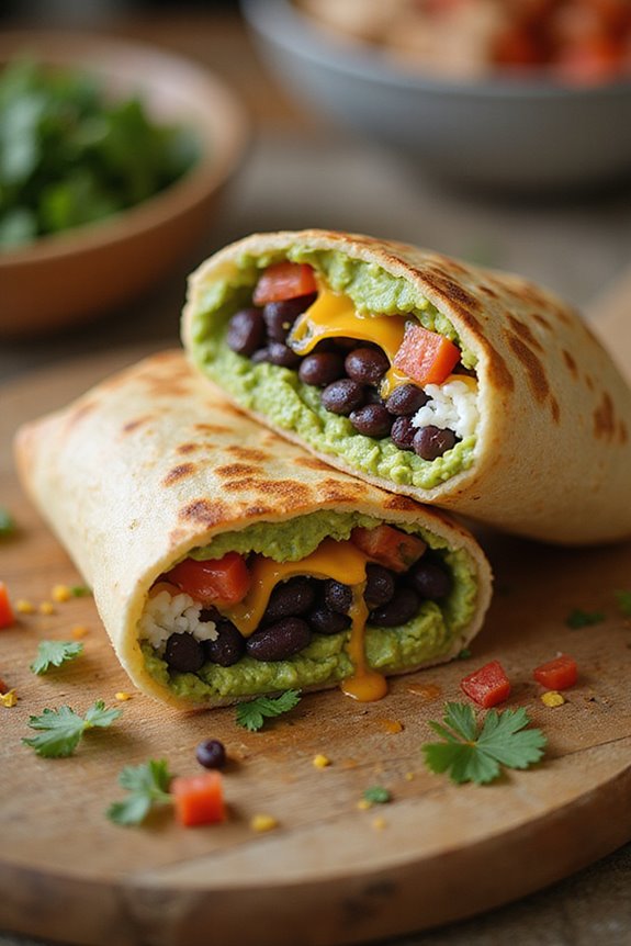 zesty satisfying versatile black bean burritos